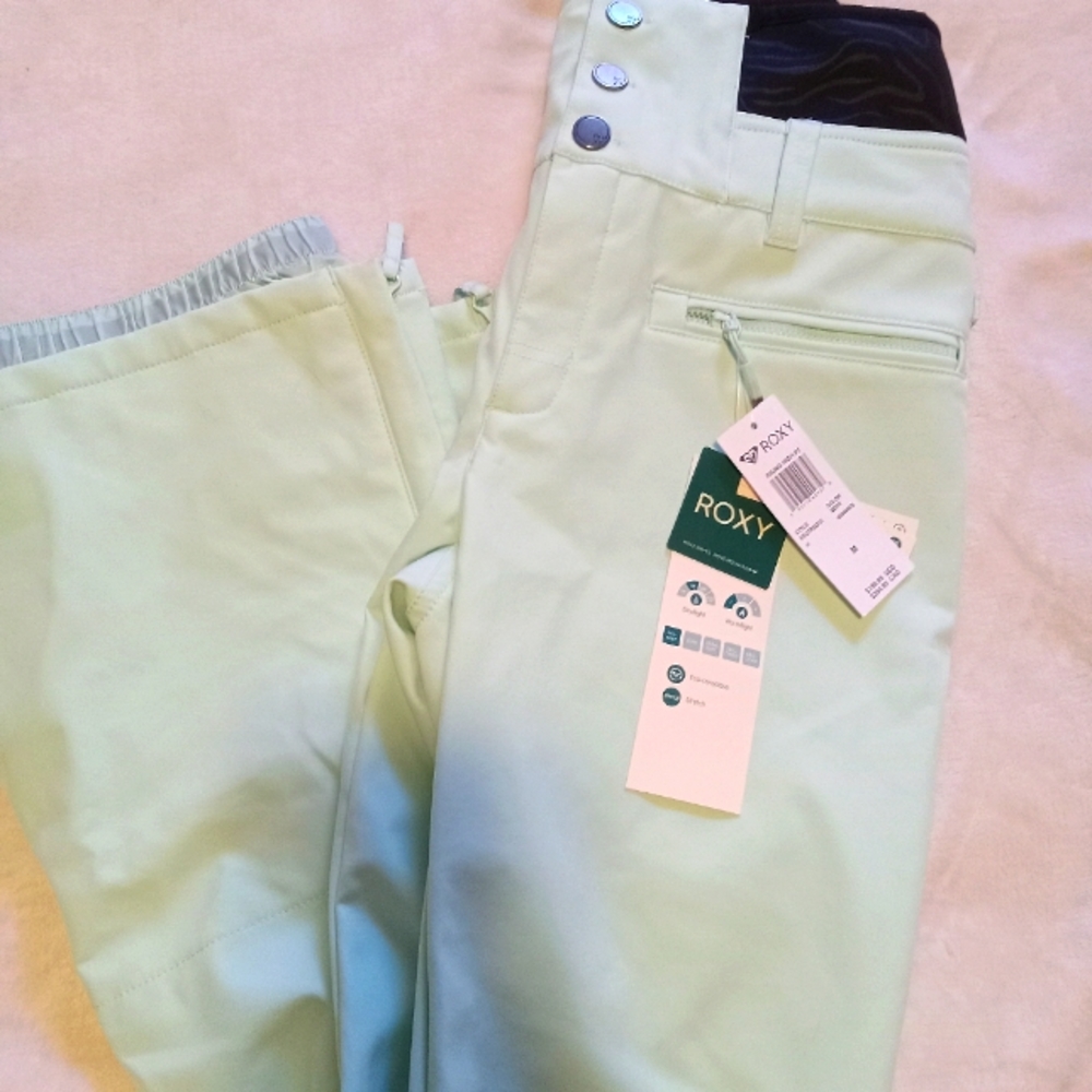 Roxy Mint Green Ski Pants
